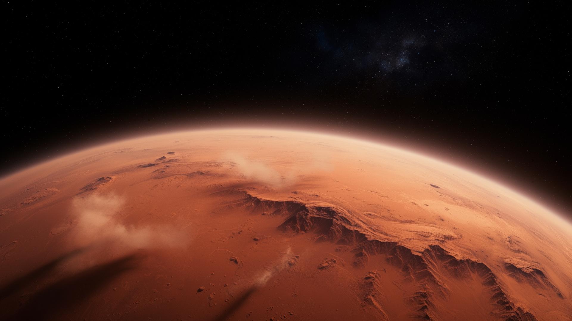 Mars surface